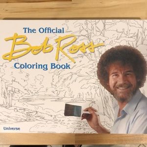 Calling all Bob Ross lovers!!! Brand new official coloring book!